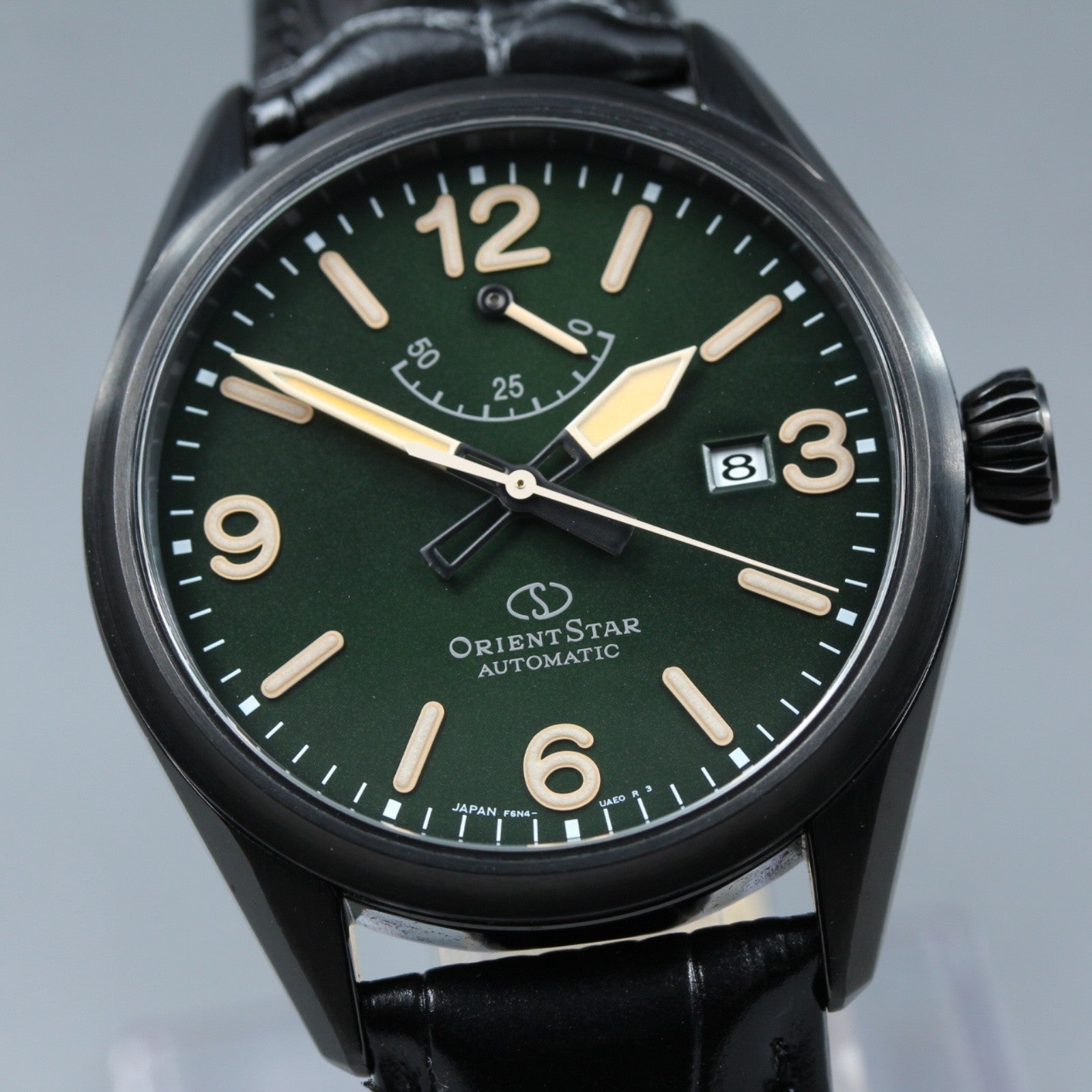 ORIENT STAR F6N4-UAH0 Green Dial Date Automatic Men's Watch 41mm N MINT*Box