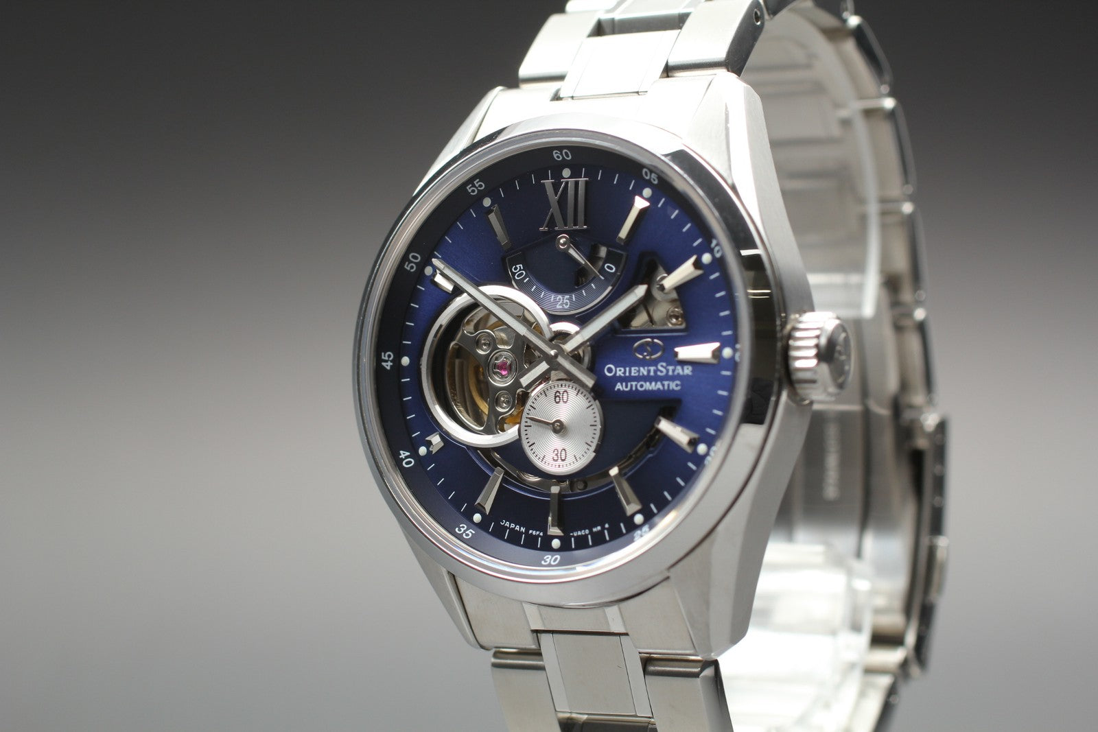 Exc+5*Box ORIENT Star contemporary F6F4-UAB0 Modern Skeleton Automatic Men's JP