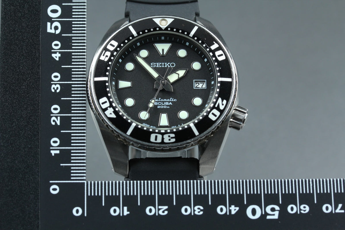 SEIKO Prospex 6R15-00G0 Black Automatic Date Men's Watch 45mm JAPAN