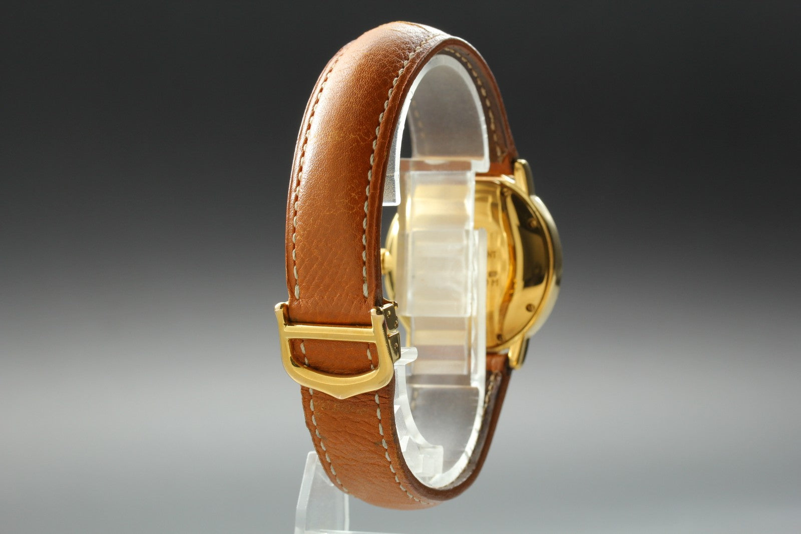 Vintage Cartier Must de Cartier Ronde 1800 1 Gold Brown 32mm Unisex Quartz Watch