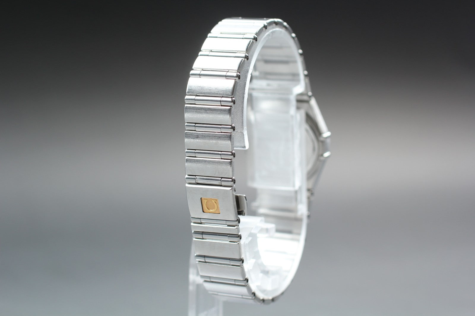 New Batt OMEGA Constellation 1562.30.00 Quartz Silver Women Watch 22mm JAPAN