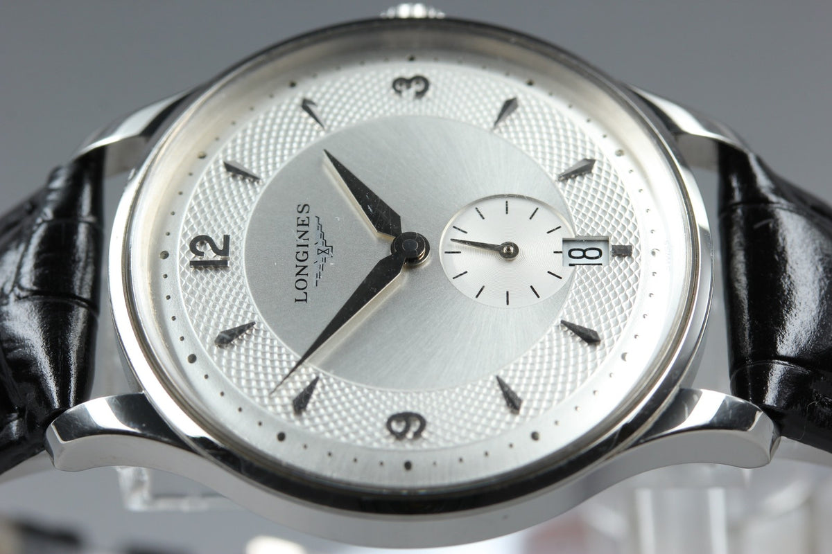 LONGINES Grand Classic L4.685.4 Automatic Silver Dial Men's Watch 35mm JAPAN