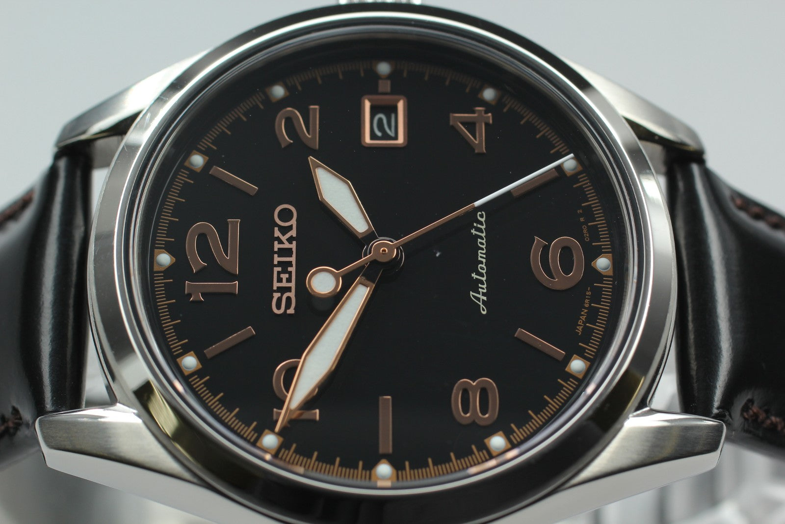 Exc+5* SEIKO Presage SARX031 6R15-03K0 Black Dial Men's Automatic Watch 41mm JP