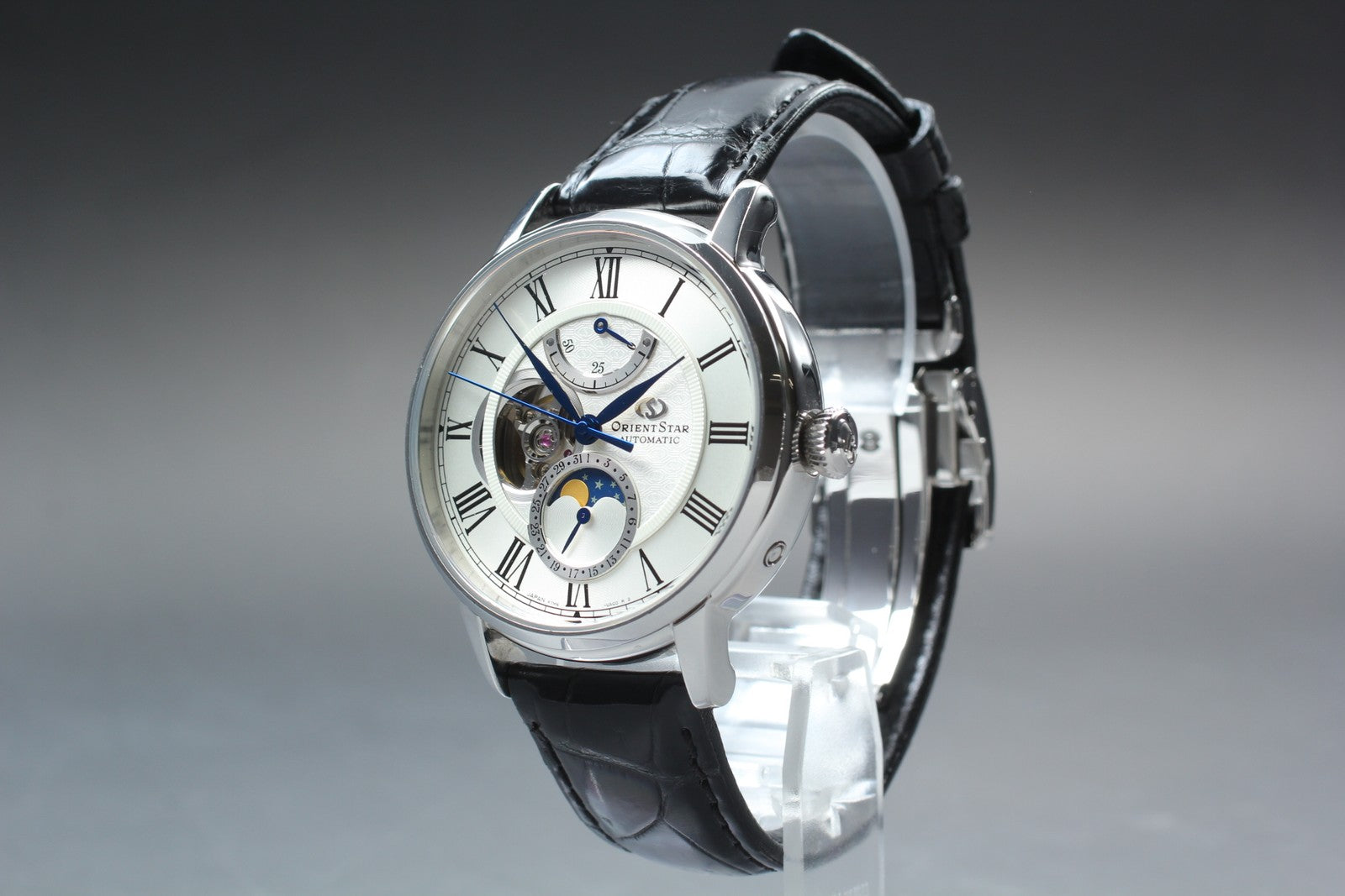ORIENT Star Classic F7M6-UAB0 Automatic Silver Date Men's Watch 41mm N MINT*Box