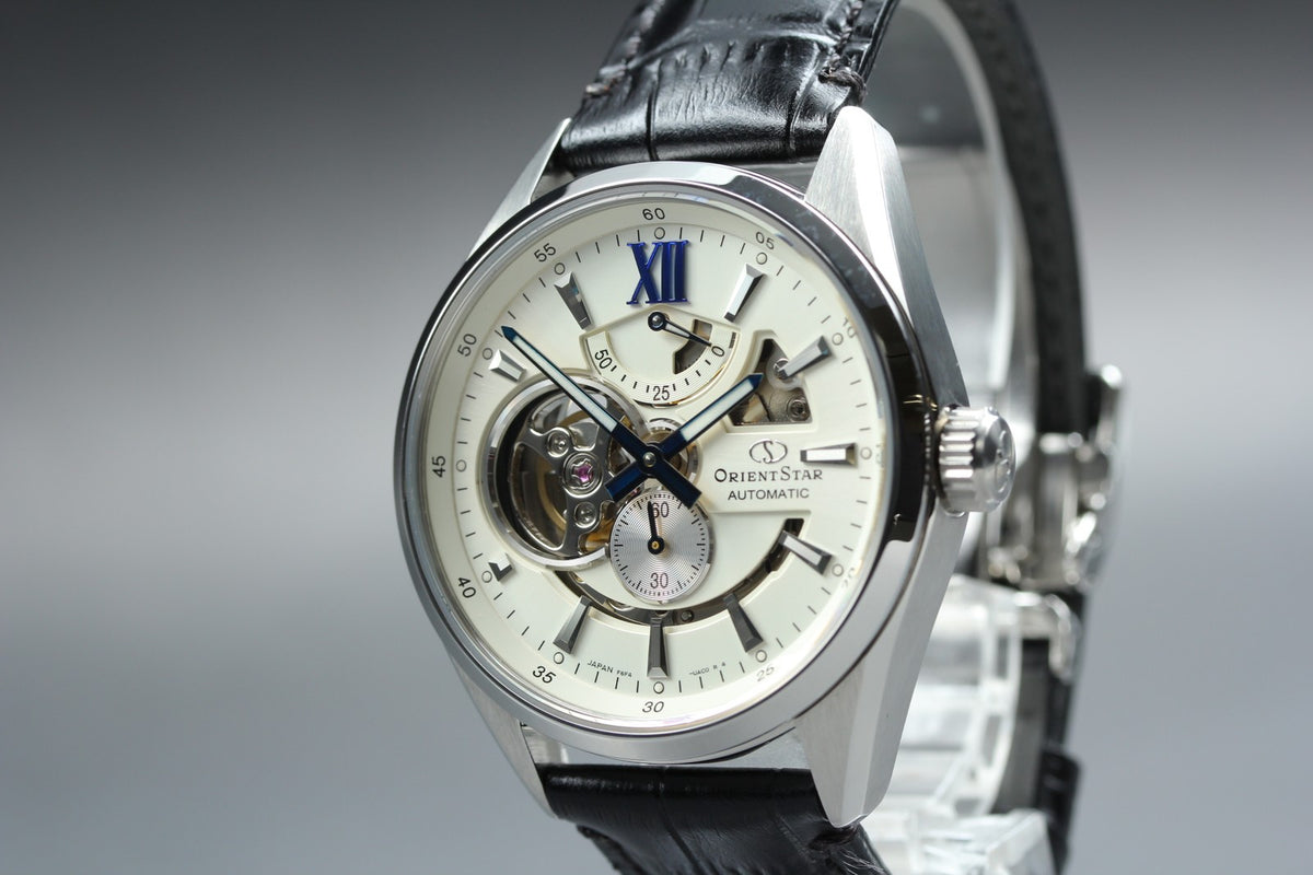 ORIENT Star F6F4-UAB0/RK-AV0007S Automatic Men's White Dial Watch 41mm JAPAN Box