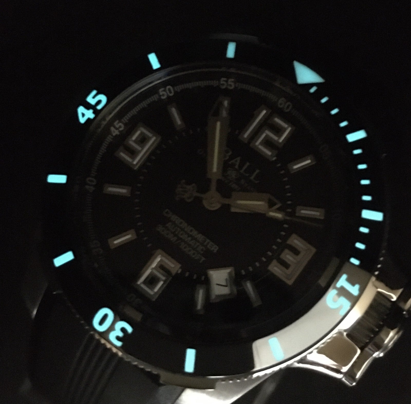 N MINT*Box BALL Watch Engineer Hydrocarbon DM2136A Black Automatic Men's Watch