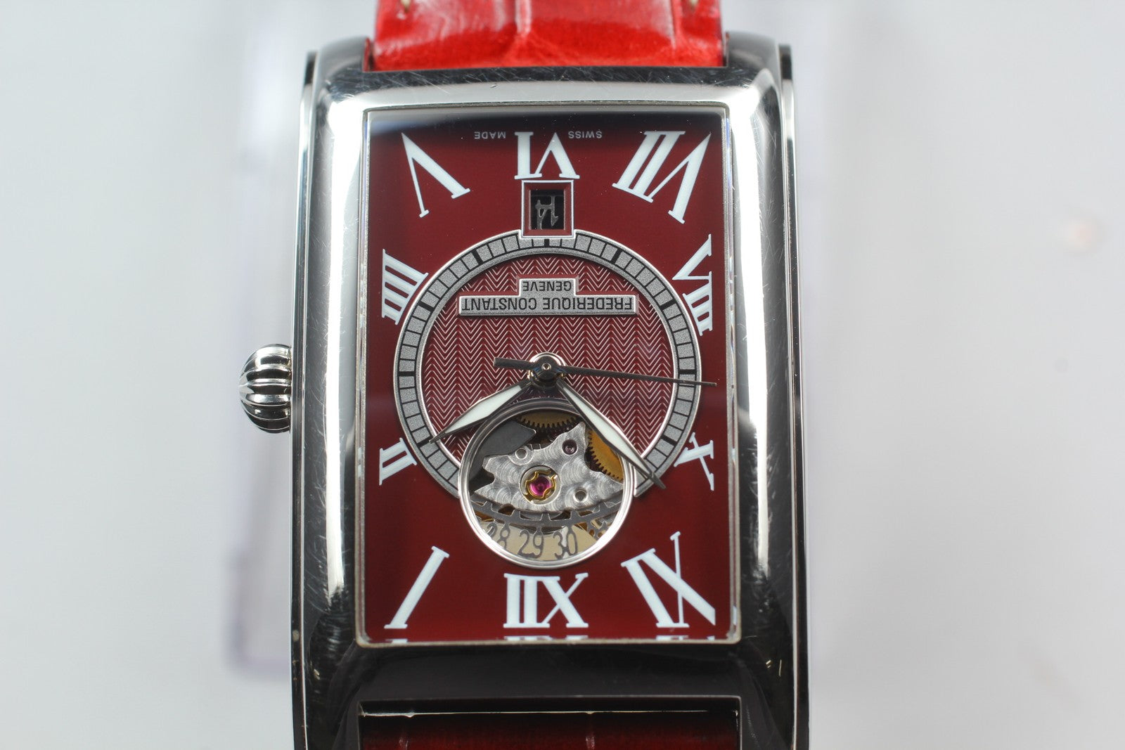 FREDERIQUE CONSTANT FC-315BRG4C26 Automatic World Limited Red Men's Watch 31mm
