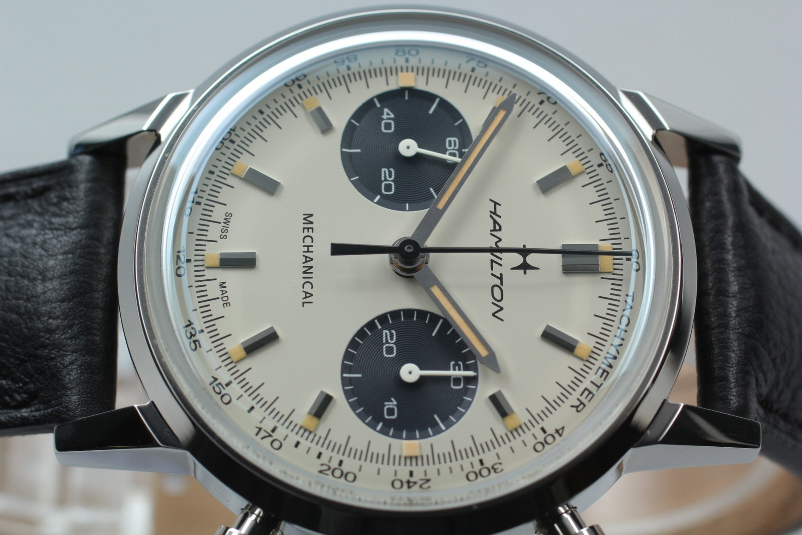 Hamilton American Classic Intramatic H384290 White Manual 40mm JAPAN Box