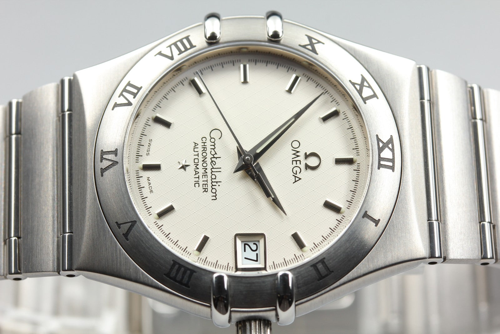 OMEGA Constellation 1502.30.00 Cal.1120 Silver Automat Men's Watch 35mm JP Box