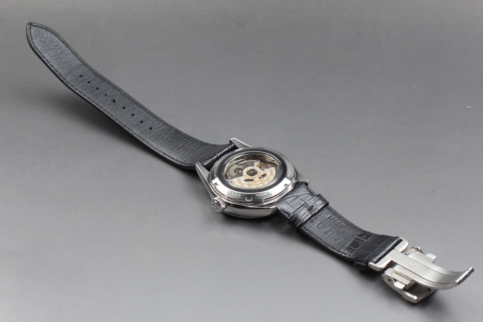 Near MINT Box SEIKO Presage SARW035 6R27-00L0 Automatic White Men's Watch JAPAN