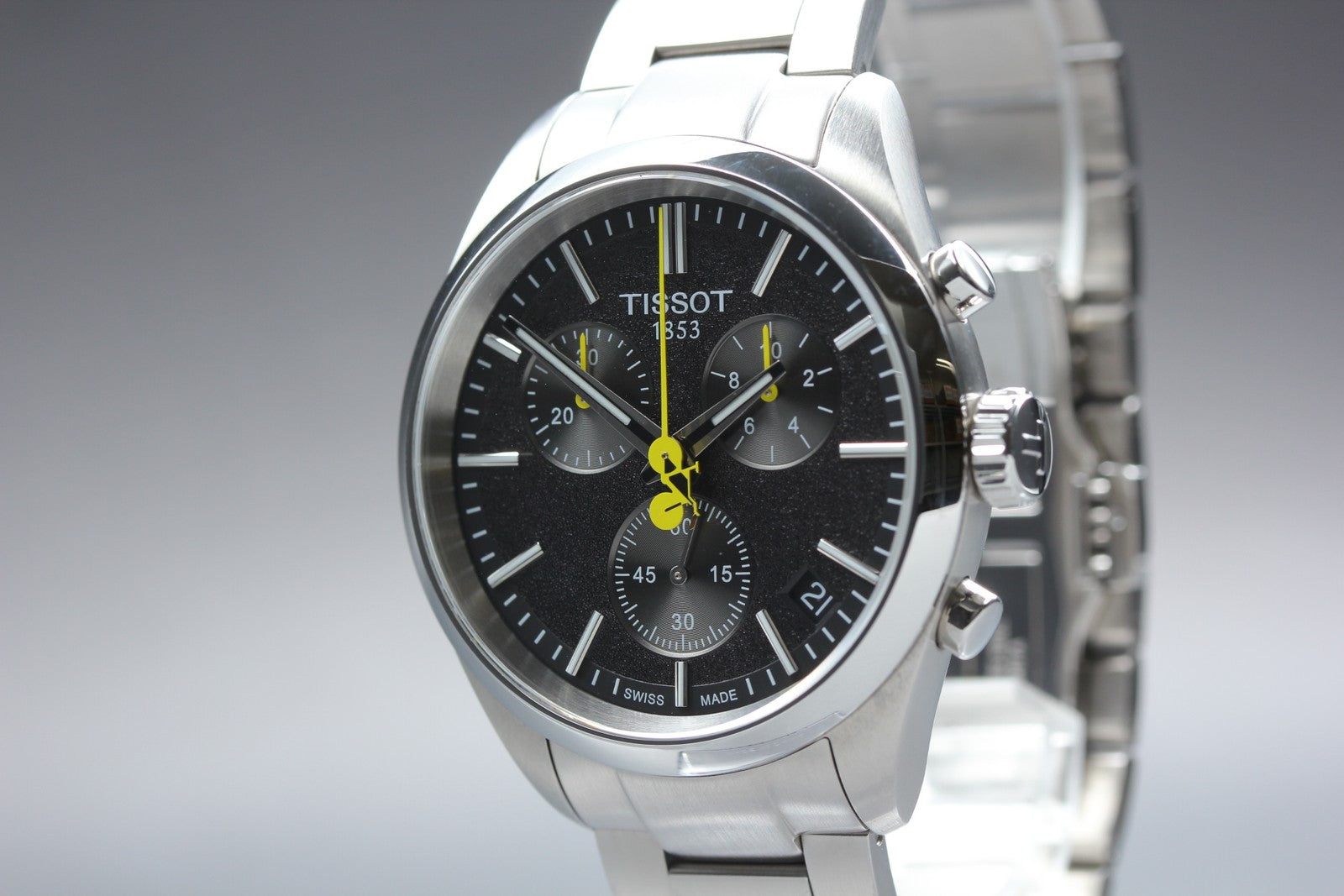 TISSOT PR 100 Tour de France T150417A Chronograph Quartz Men's Watch 40mm JP Box