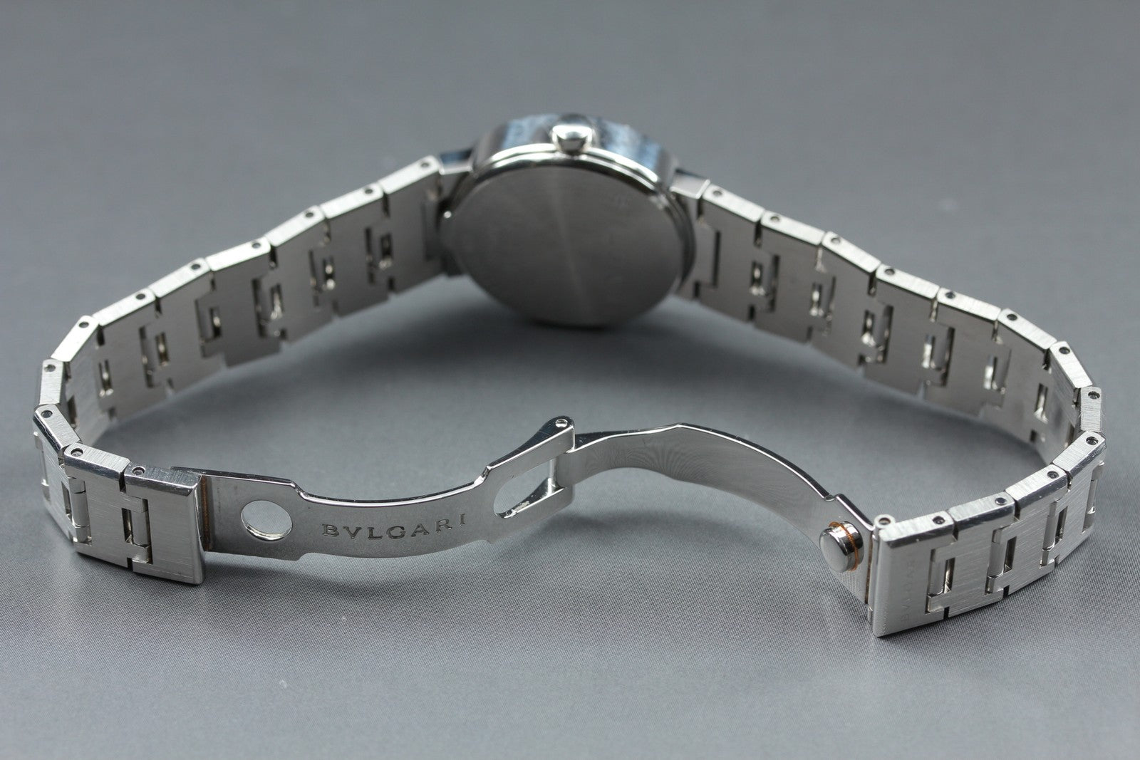 BVLGARI BVLGARIBVLGARI BB23SS Black Dial Quartz Women's Date Watch 22mm JAPAN