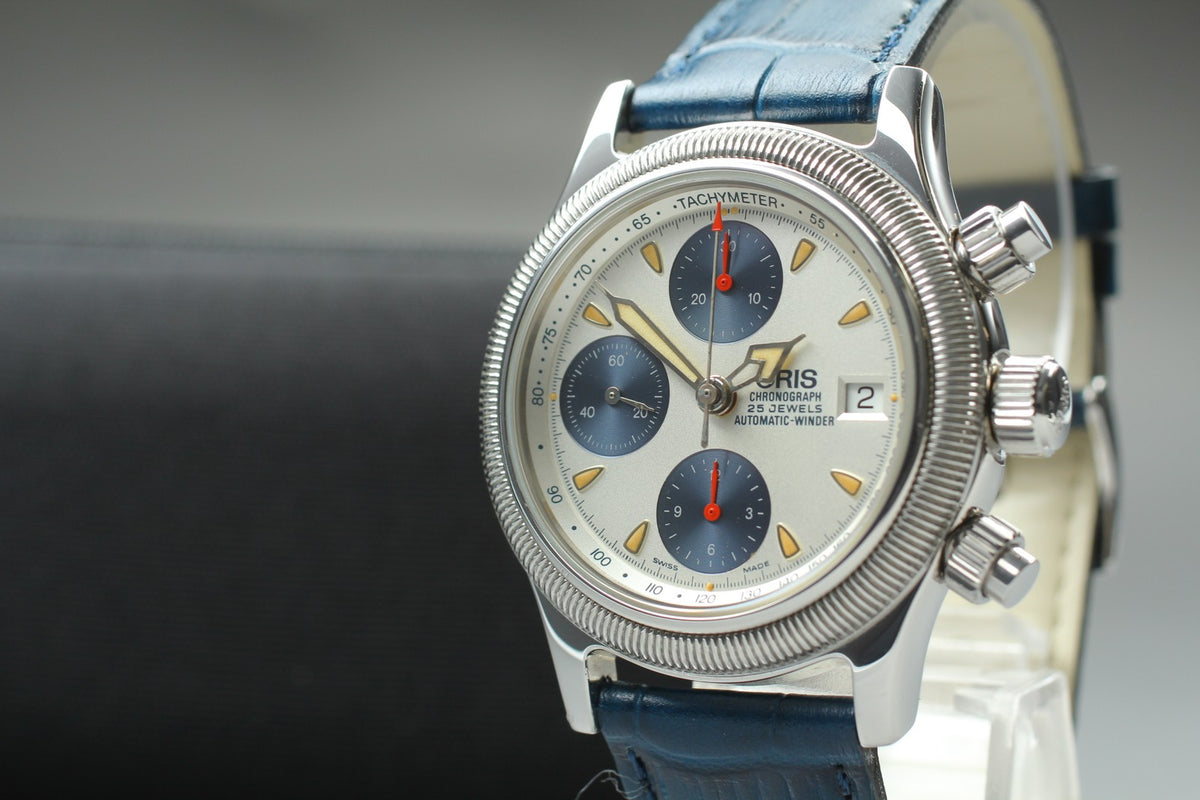 Rare Vintage ORIS Big Crown 7480 Chronograph Automatic Men's Watch 39mm JAPAN