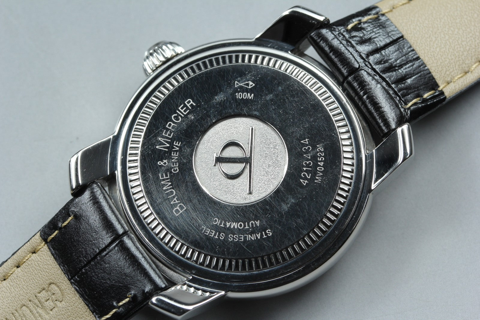 BAUME&MERCIER Capeland MV045221 Automatic White Men's Watch 38mm JAPAN Box