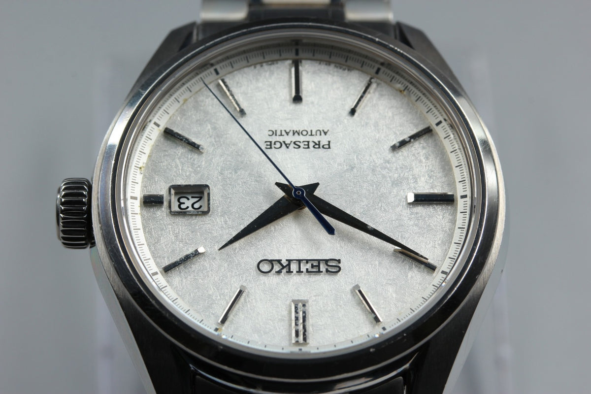 SEIKO PRESAGE 6R15-04A0 SARX055 White Snowflake Titanium AT Men's Watch JAPAN