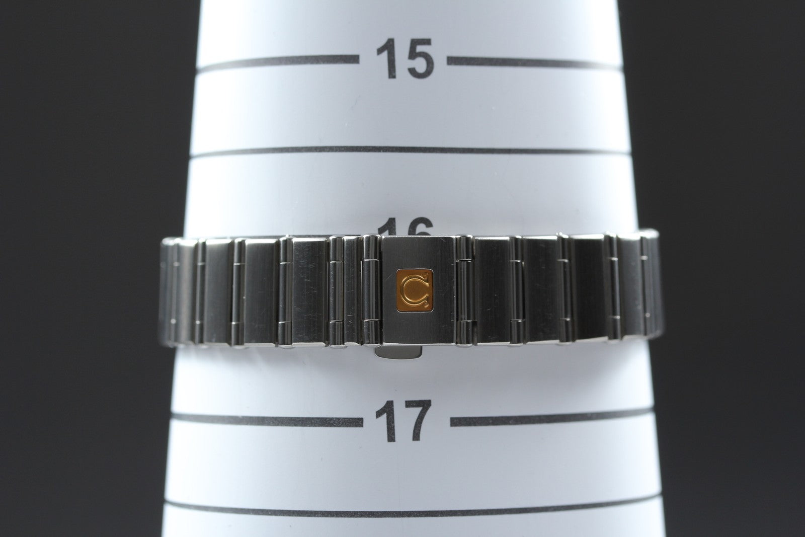 OMEGA Constellation Carre Quadra 1535.73 Cal.1376 Pink 15mm Qz Womens Watch Box
