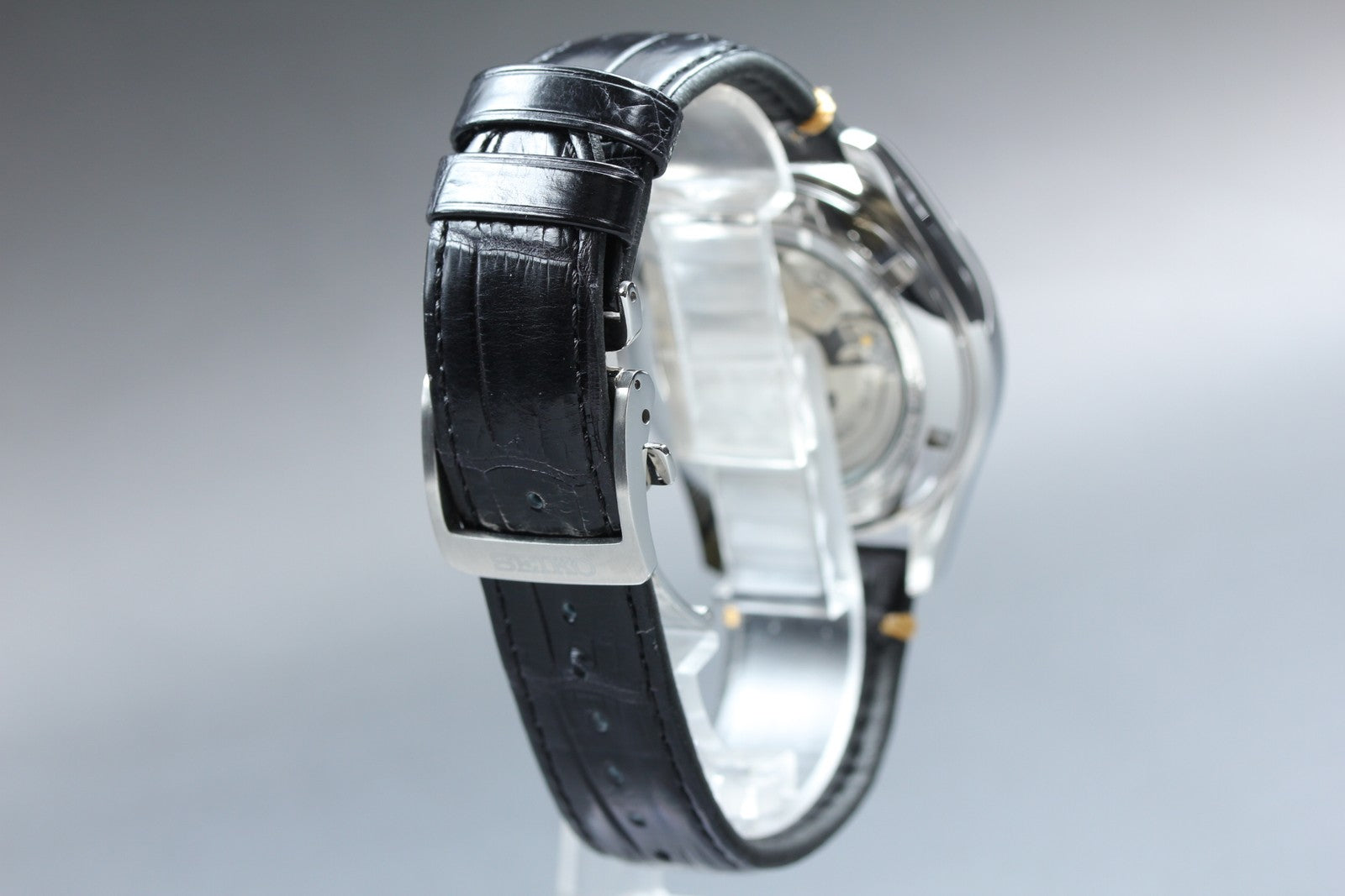 SEIKO Presage 6R15-03E0 SARX029 Automatic Black Date Men's Watch 40mm N MINT*Box