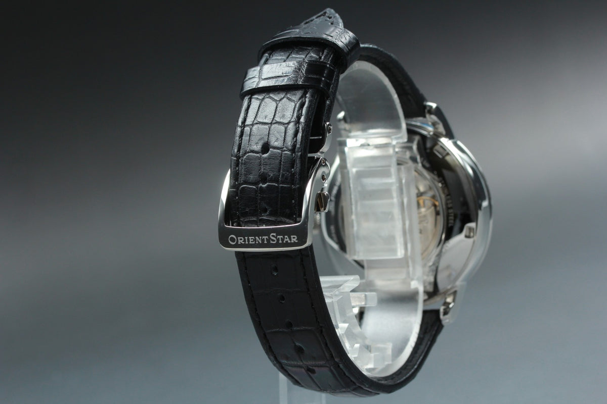 ORIENT Star Classic F7M6-UAB0 Automatic Silver Dial Date Men's Watch 41mm Box