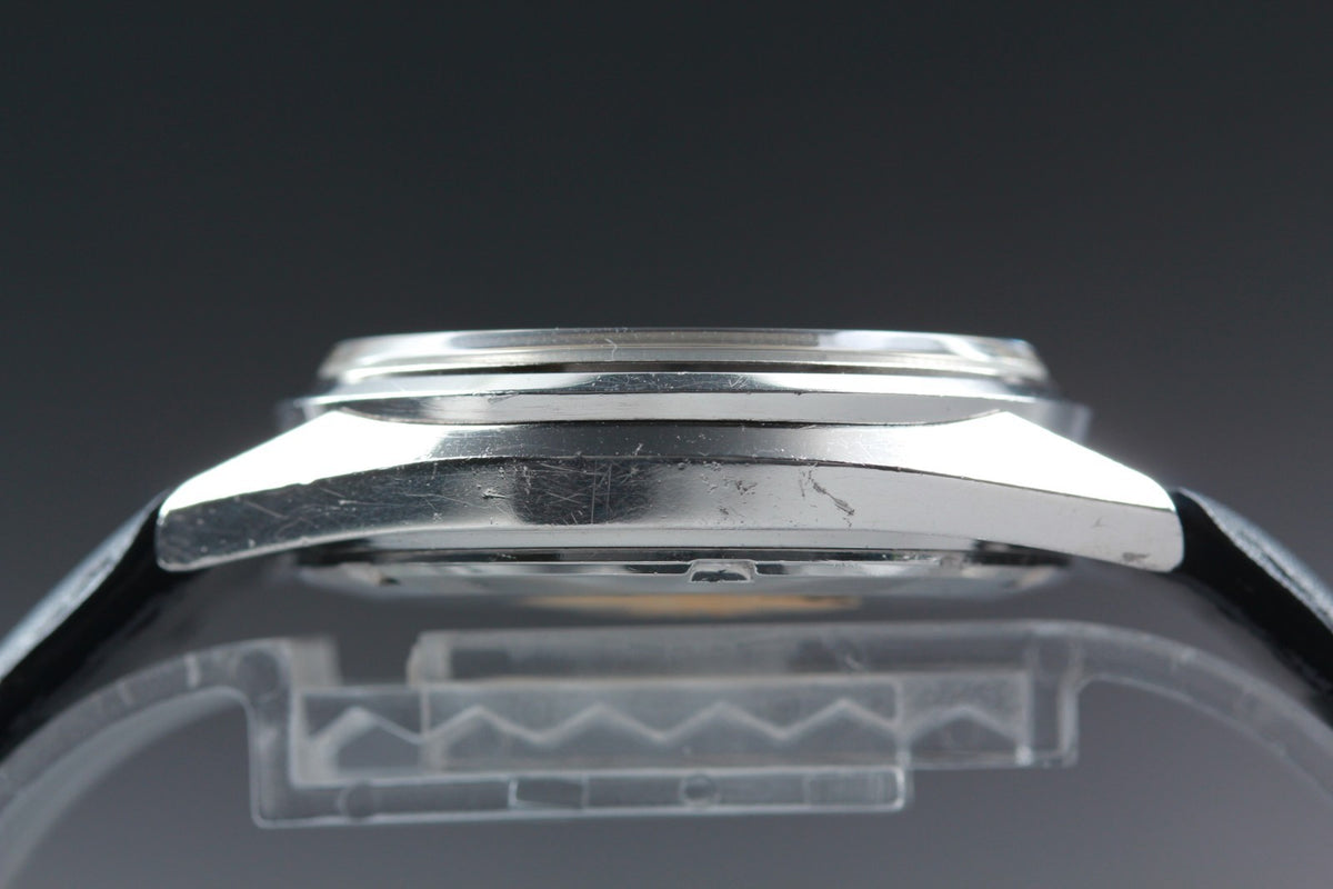 overhauled SEIKO Grand Seiko GS 5646-7010 Silver Manual Men's Watch 35mm JAPAN