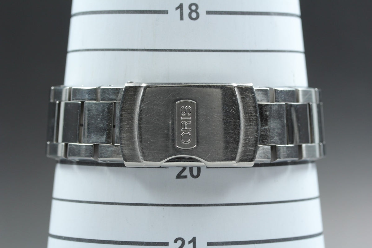 ORIS Williams F1 Team Pointer Date 7585 Automatic Men's Watch 42mm JAPAN Box