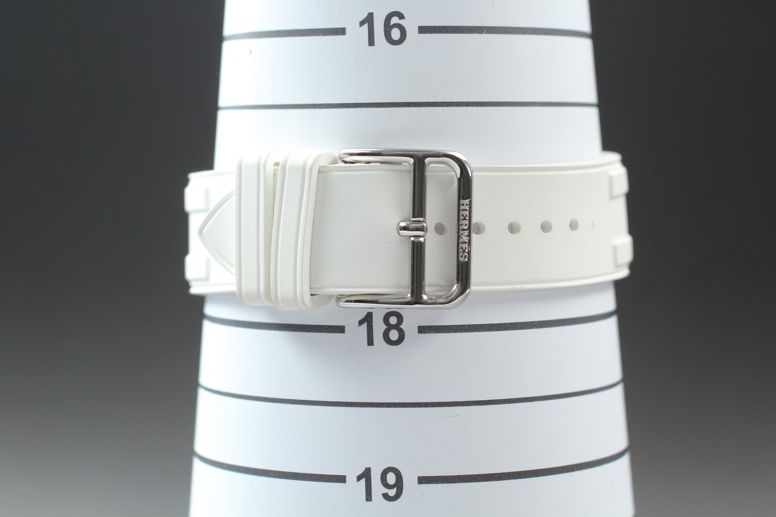 New Batt HERMES Clipper CP2.430 Quartz White Chronograph Men’s Watch 36mm JP Box
