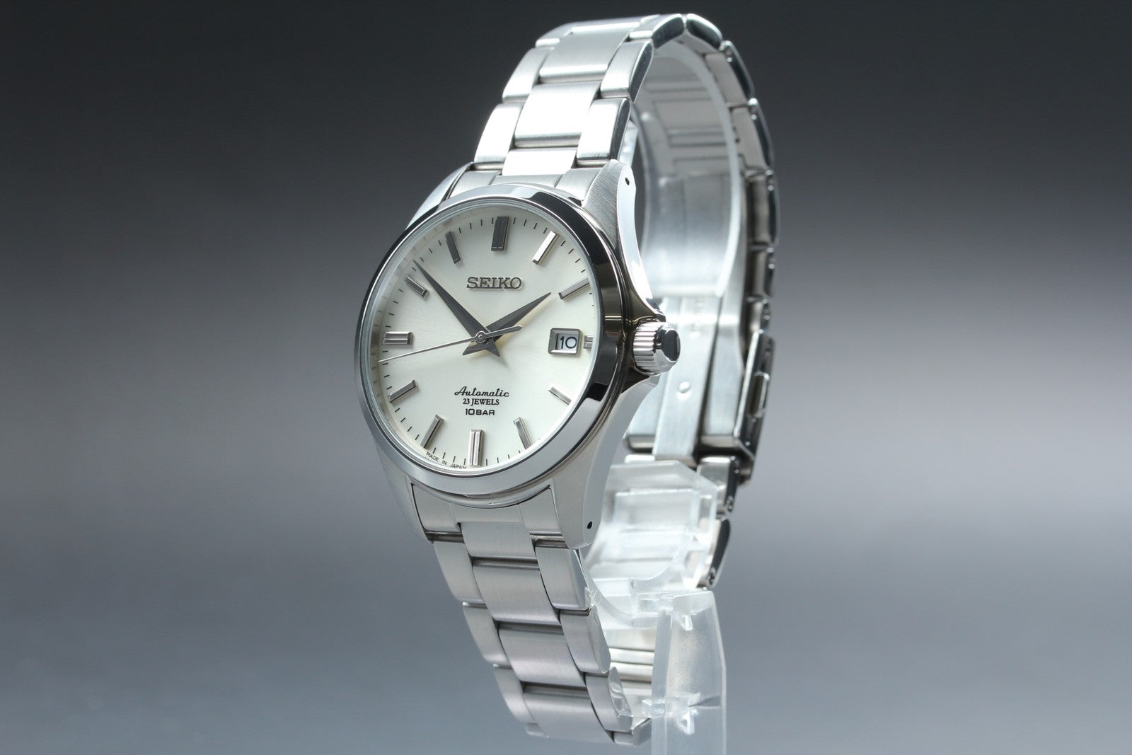 N MINT*Box SEIKO 4R35-03X0 SZSB011 Mechanical Automatic Silver Men's Watch 40mm