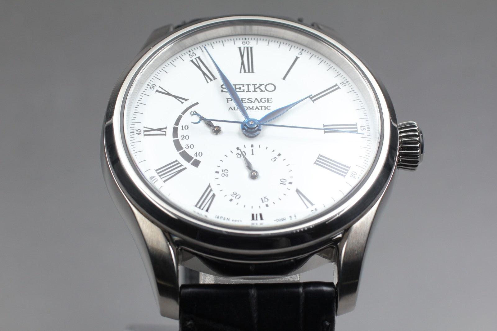 Near MINT Box SEIKO Presage SARW035 6R27-00L0 Automatic White Men's Watch JAPAN