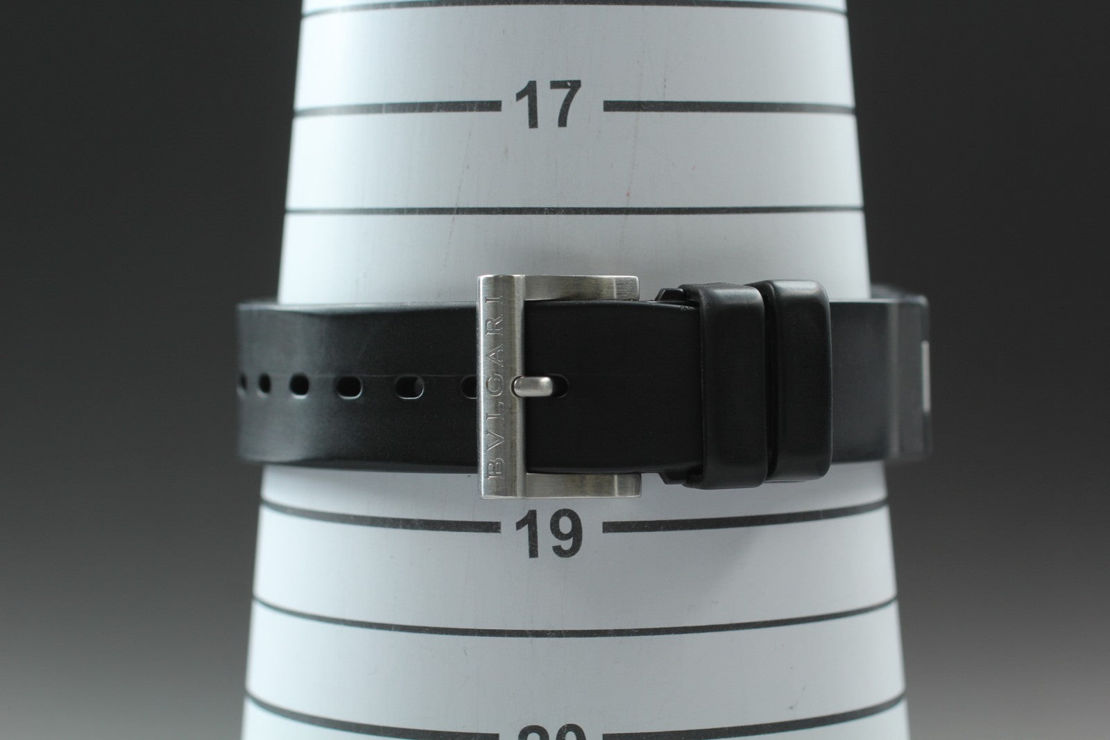 BVLGARI Diagono DG35SV Black Dial Automatic Men's Watch 36mm JAPAN