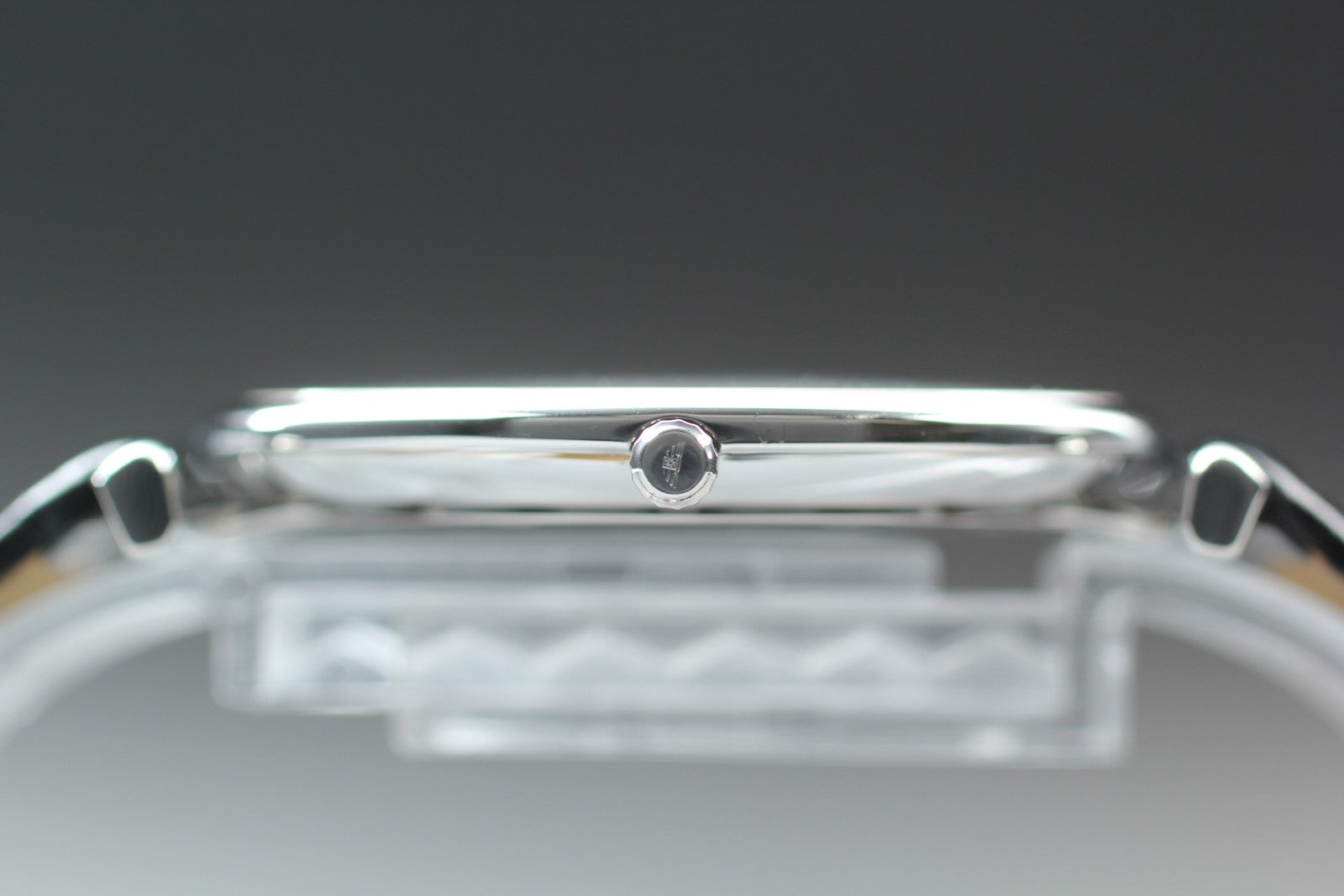 New Batt LONGINES Grand Classic L4.755.4 Quartz White Men's Watch 36mm Exc+5*Box