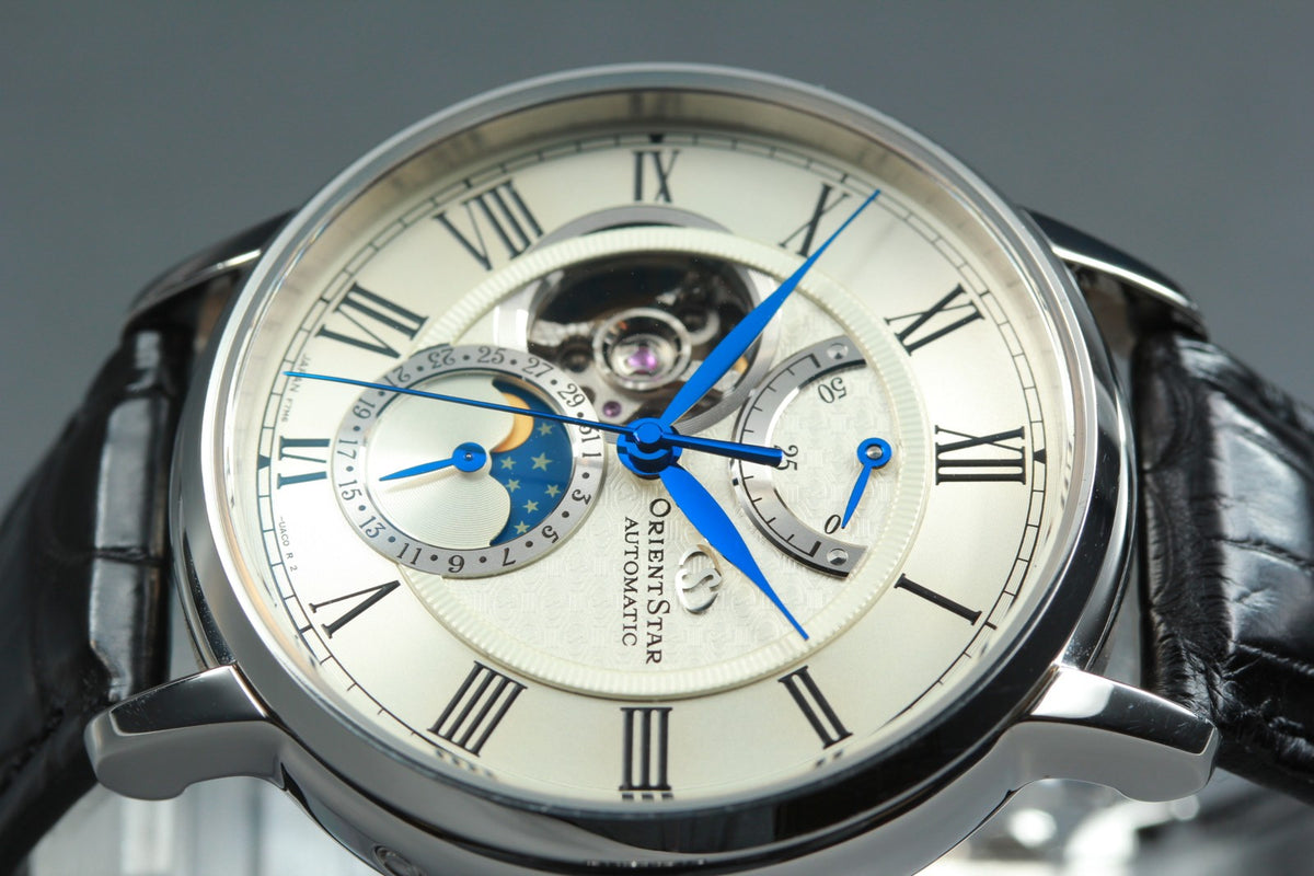 ORIENT Star Classic F7M6-UAB0 Automatic Silver Dial Date Men's Watch 41mm Box