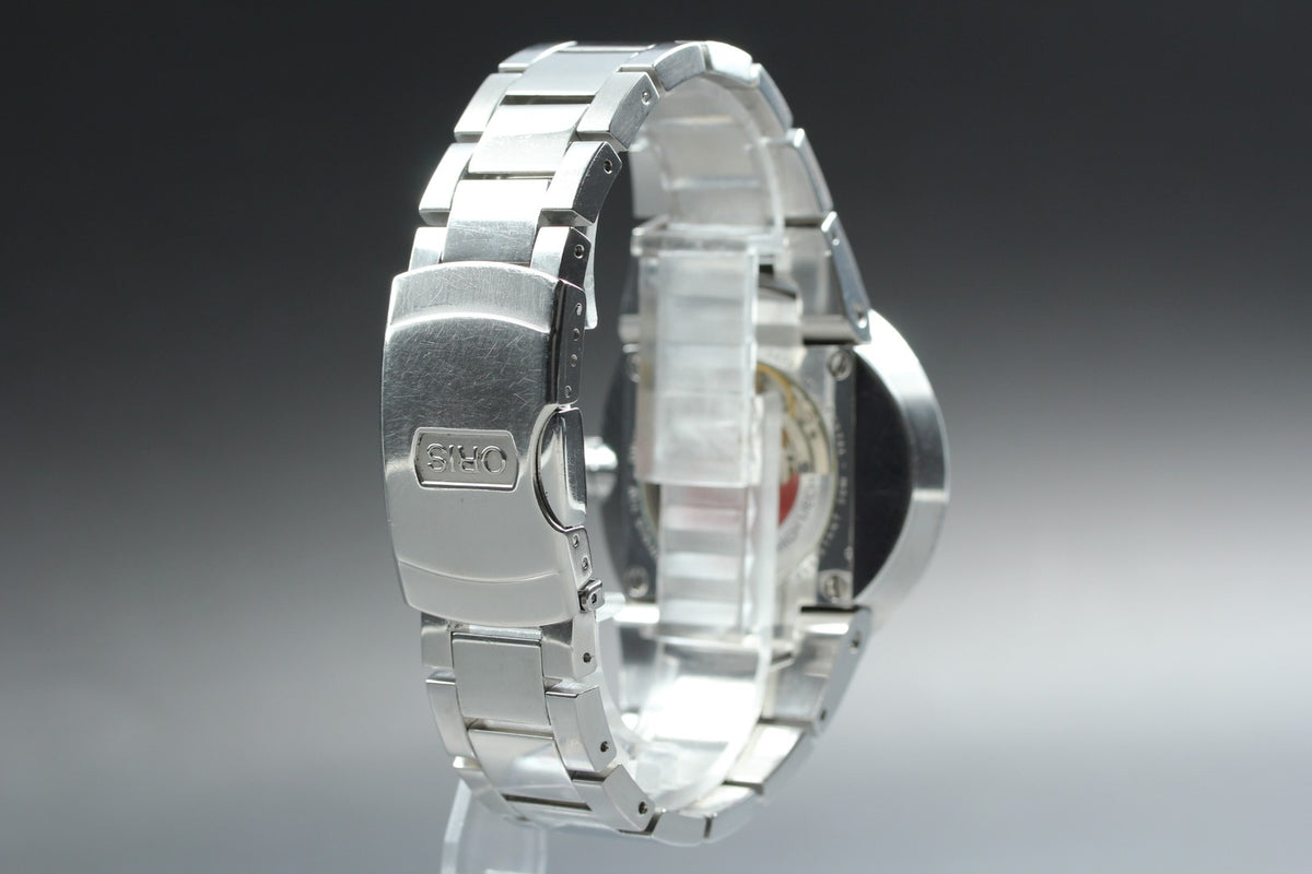 ORIS Williams F1 Team Pointer Date 7585 Automatic Men's Watch 42mm JAPAN Box
