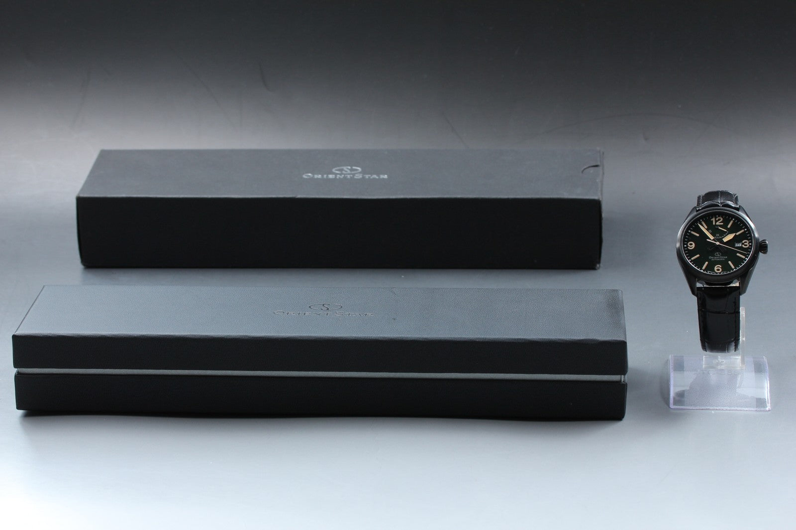 ORIENT STAR F6N4-UAH0 Green Dial Date Automatic Men's Watch 41mm N MINT*Box