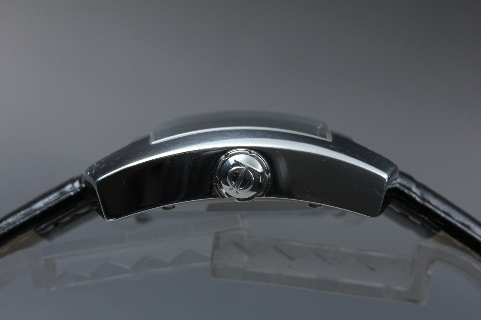 Baume & Mercier Hampton 65394 Automatic Silver Date Men's Watch 37mm JAPAN Box