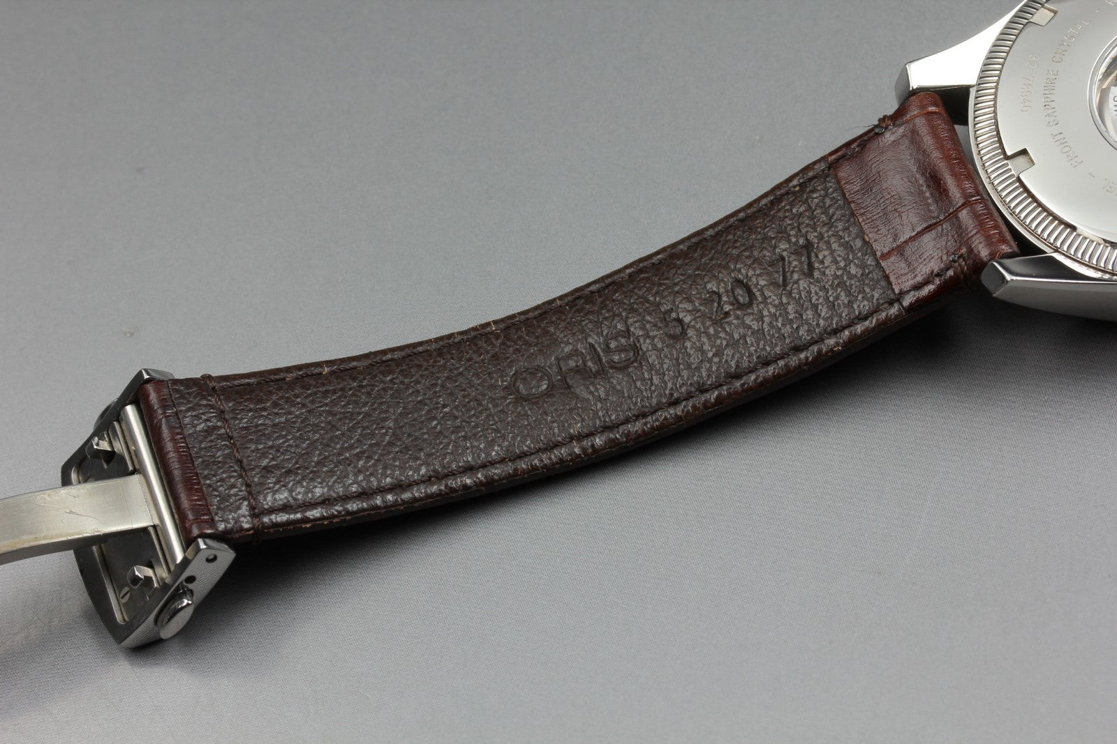 ORIS Big Crown Complication 7678-43 Moonphas 39mm Gold Brown AT Men's Watch