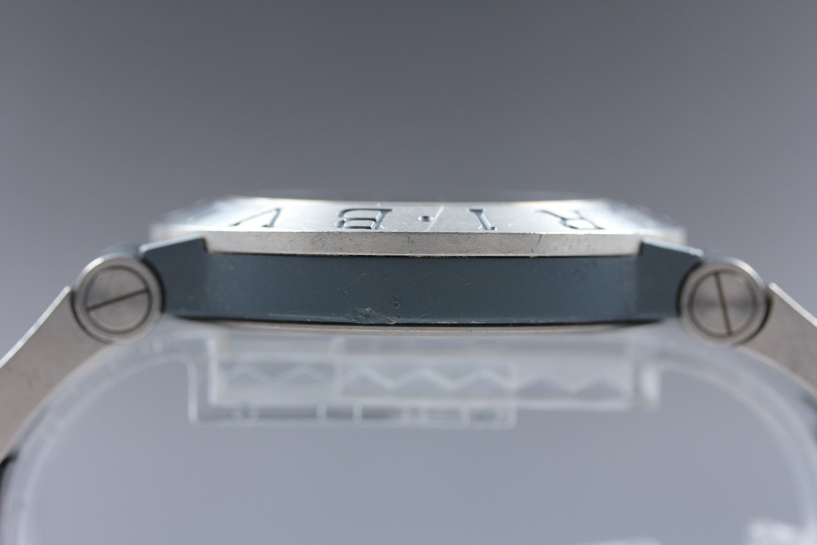 BVLGARI Diagono Titanium TI44TA Automatic Date Men's Watch 44mm JAPAN Exc+5*Box