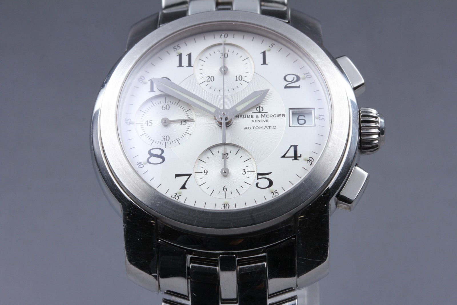 Exc+5*Box Baume & Mercier Capeland MV045216 Automatic Black Men's Watch 39mm JP