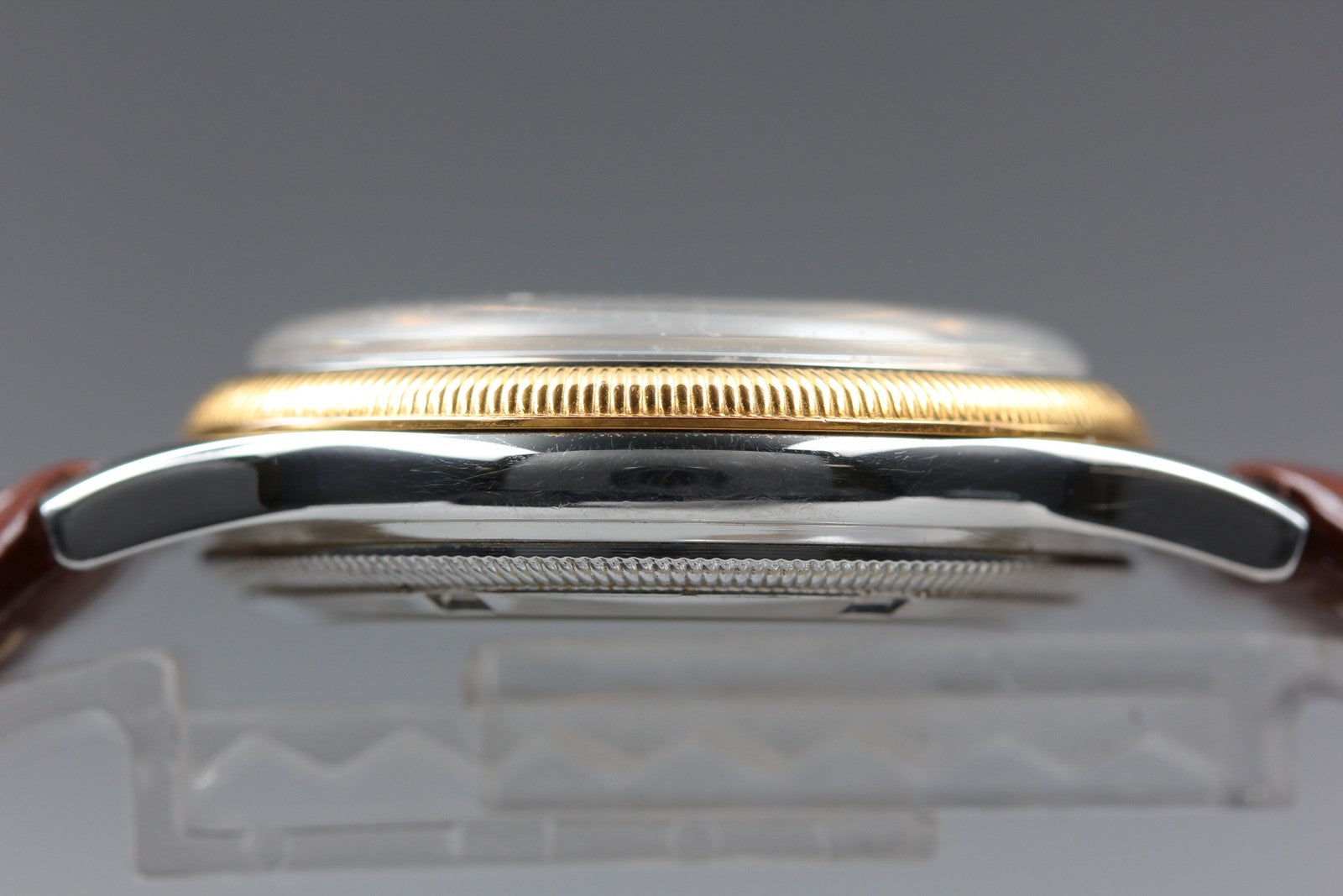 Vintage ORIS Big Crown Pointer Date 7462 Automatic Women's Watch 33mm JAPAN