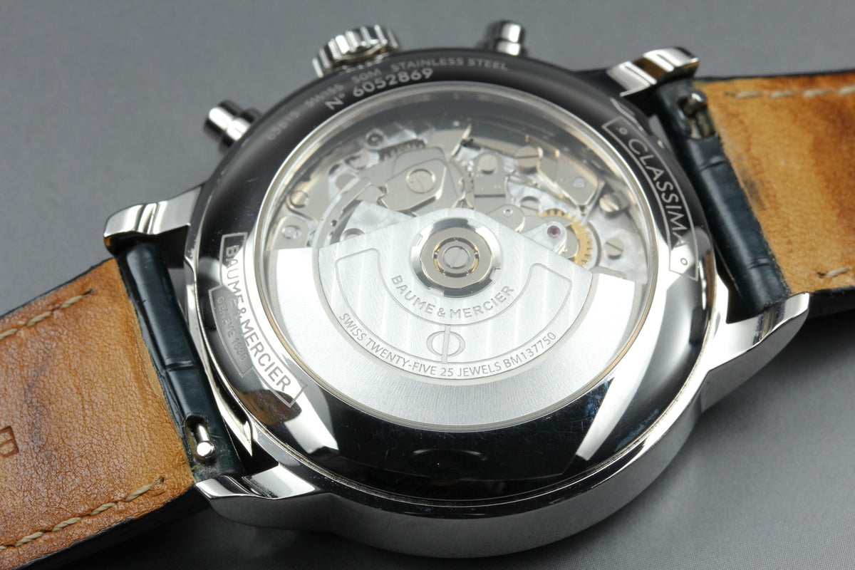 BAUME&MERCIER Classima 65815 M0A10330 Automatic Men's Watch 42mm JAPAN Box