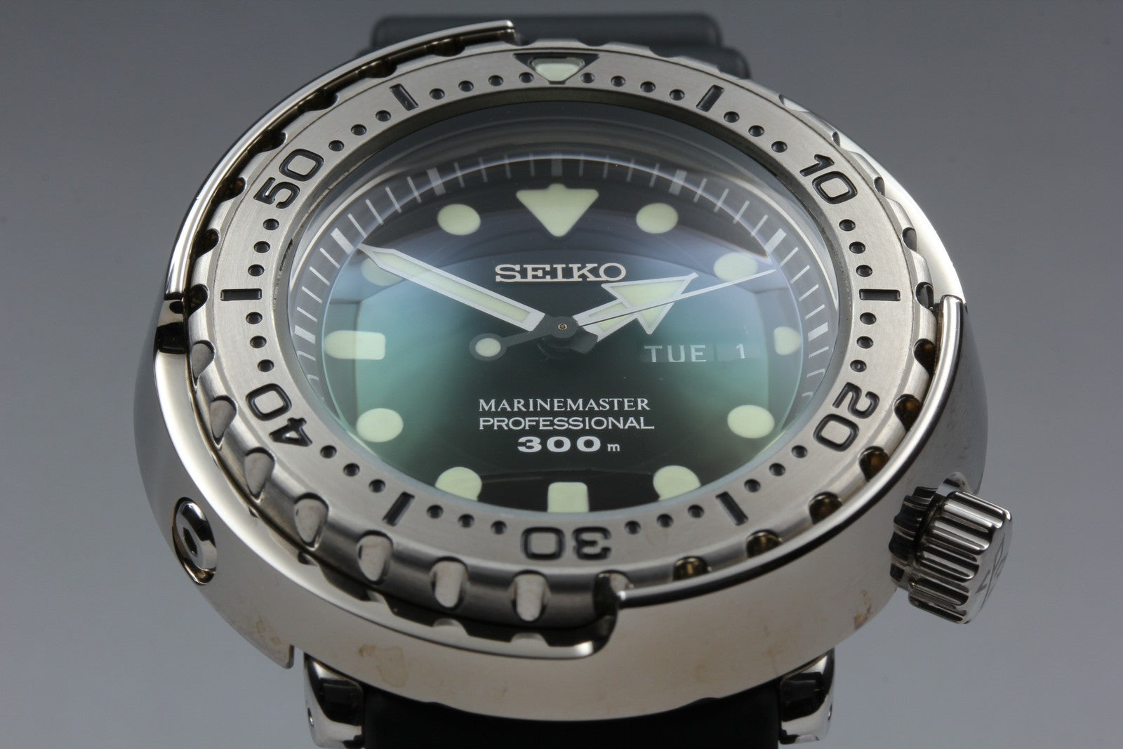 SEIKO Prospex MarineMaster 7C46-0AG0 SBBN033 Black Quartz Men's Watch JAPAN