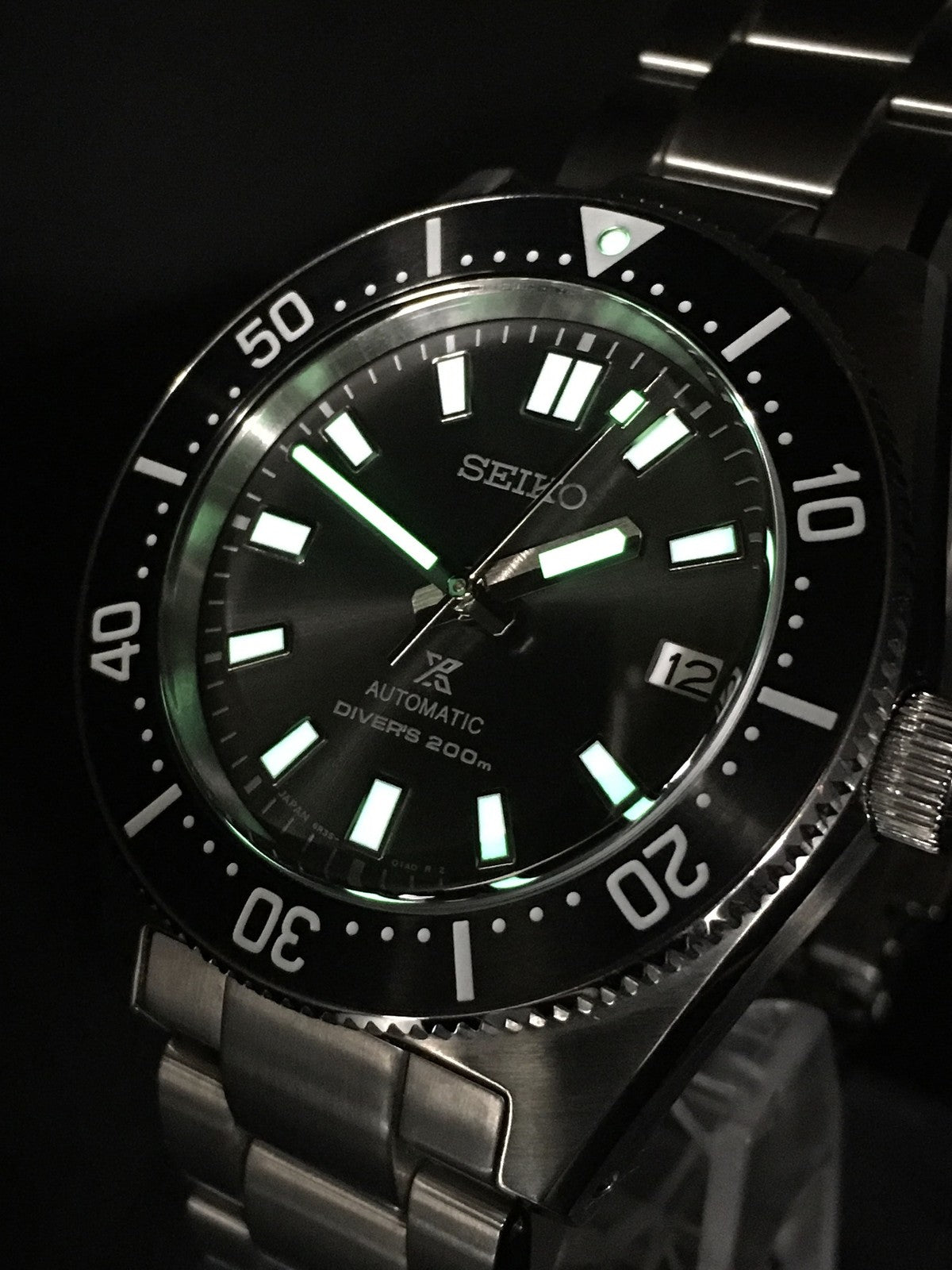 Near MINT- Box SEIKO Prospex Diver 6R35-00P0 SBDC101 Men's Automatic Watch JAPAN