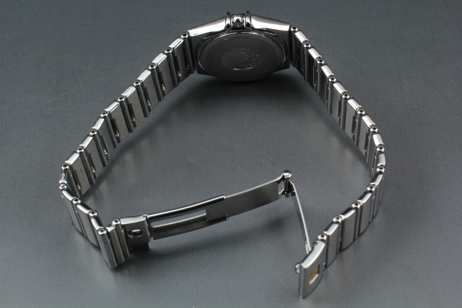 OMEGA Constellation My Choice 1571.51 Quartz Gray Ladies Watch 25mm JAPAN Box