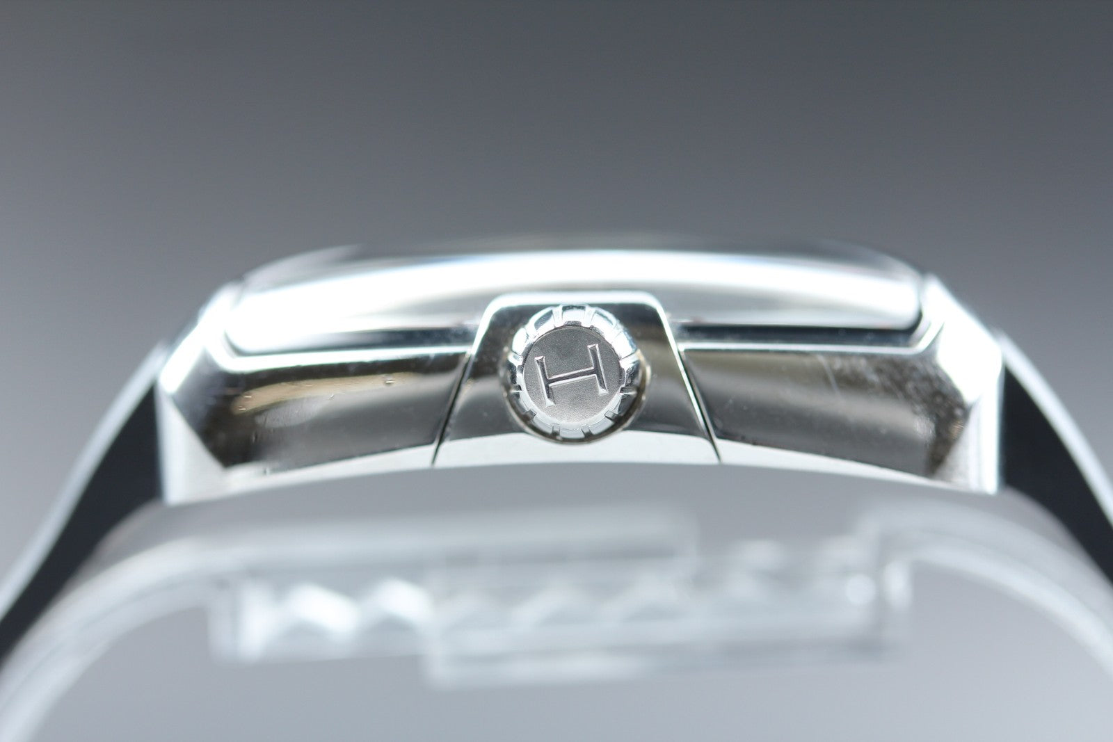 Hamilton Ventura Elvis80 H245510 Quartz Date Men's Black Watch 41mm JP Exc+5*Box