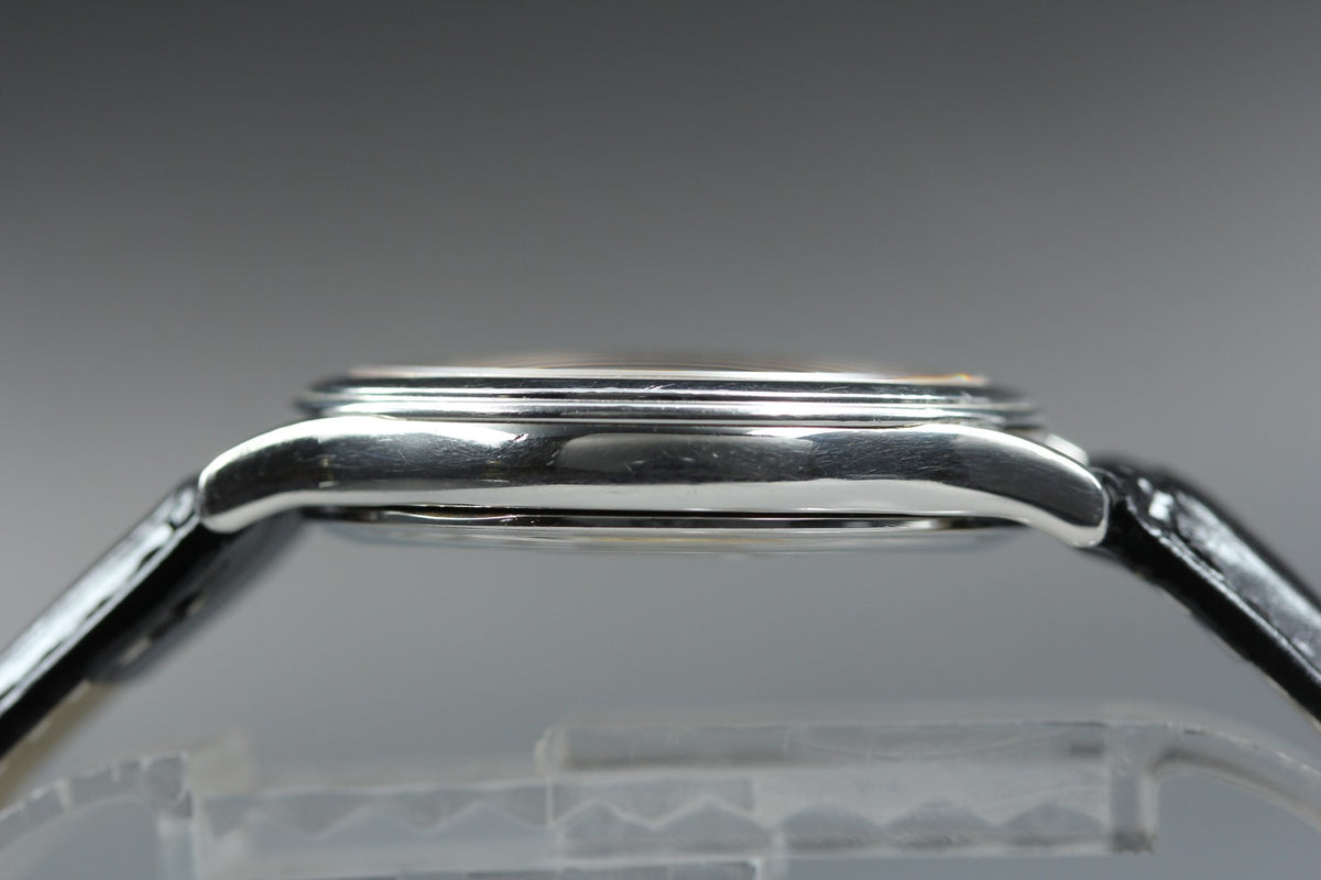 New Batt SEIKO Grand Seiko 8J55-0A10 Quartz Champagne Men's Watch 34mm JAPAN