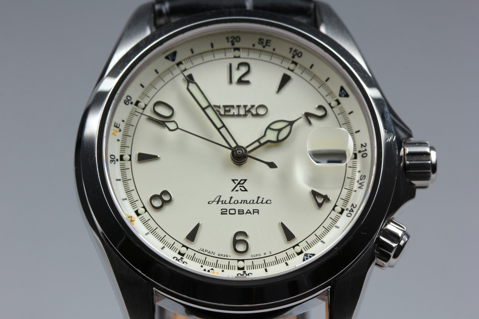 SEIKO Prospex Alpinist 6R35-00E0 SBDC089 Ivory Dial Automatic Men's Watch JAPAN