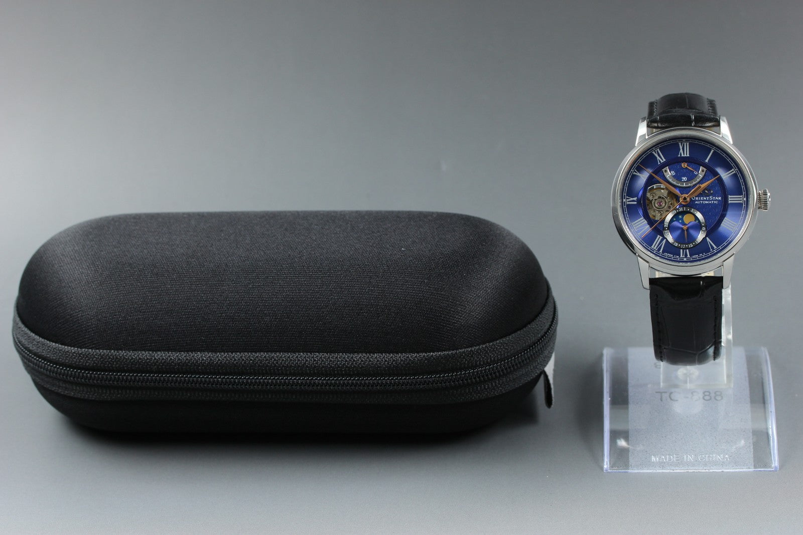 ORIENT Star Classic F7X6-UAB0 Automatic Blue Dial Date Men's Watch 41mm JAPAN