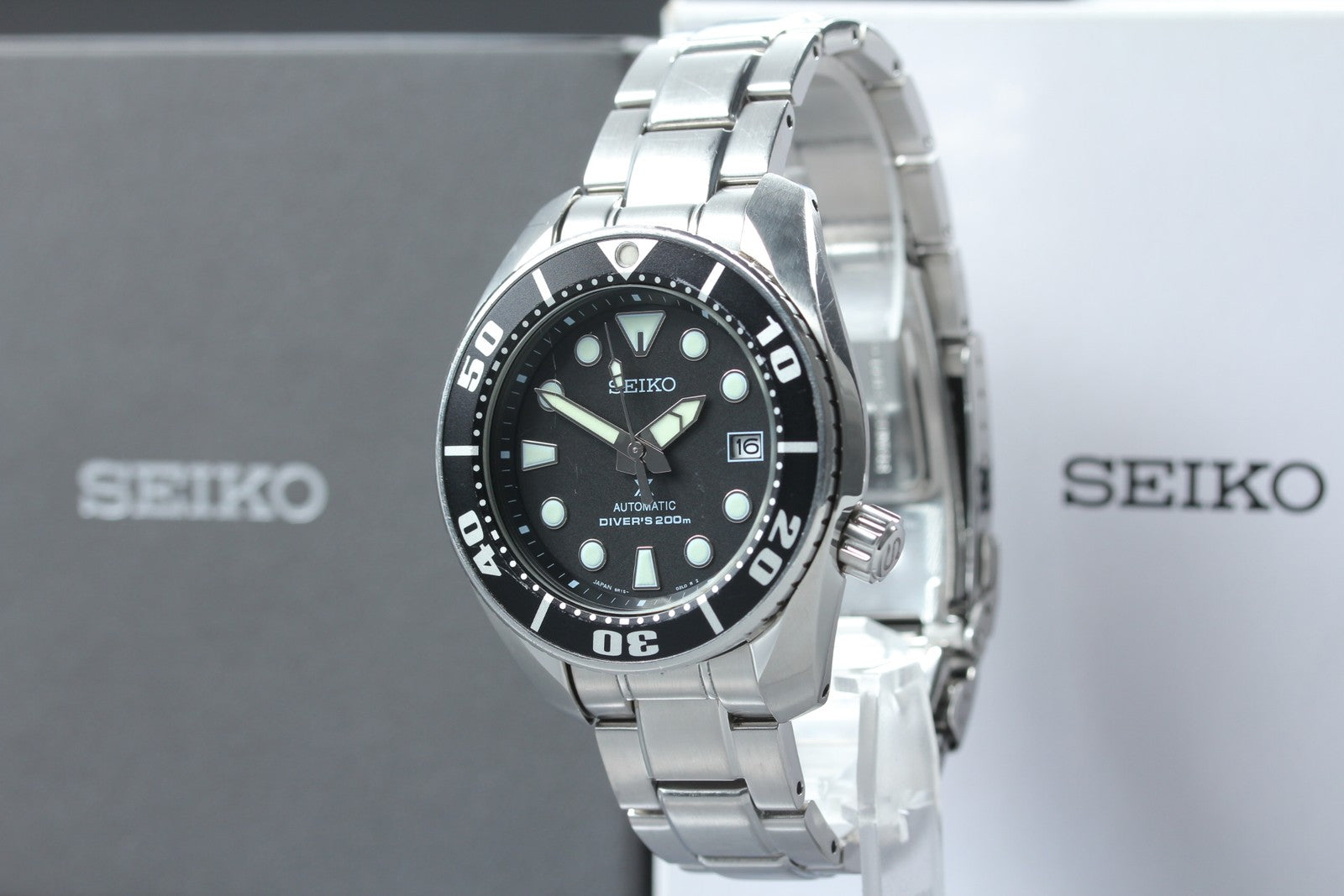 SEIKO Prospex 6R15-00G0, SBDC031 Automatic Black Men's Watch 45mm JAPAN Box