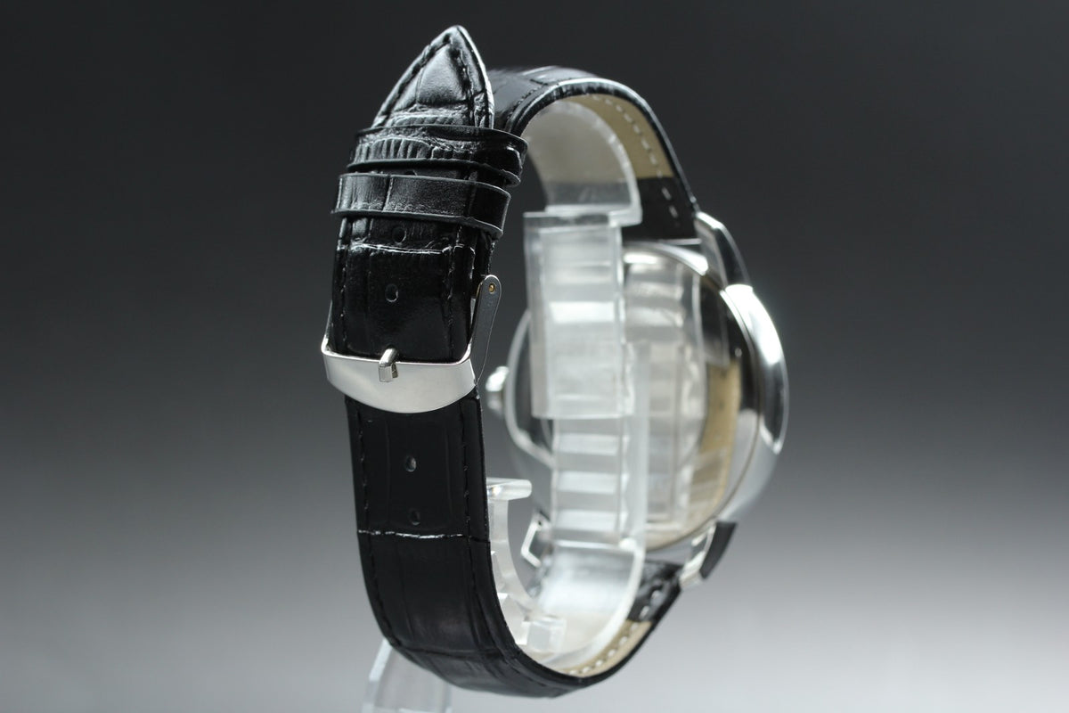 BAUME&MERCIER Classima 65534 Automatic White Date Men's Watch 42mm JAPAN