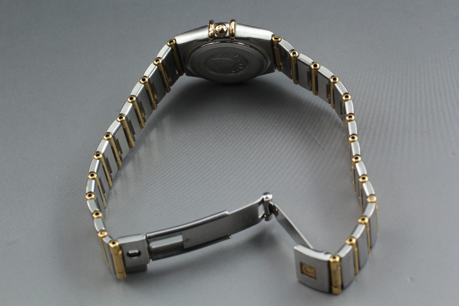 OMEGA Constellation Mini 795.1203 12P Diamond 22mm Gold Quartz Women's Watch