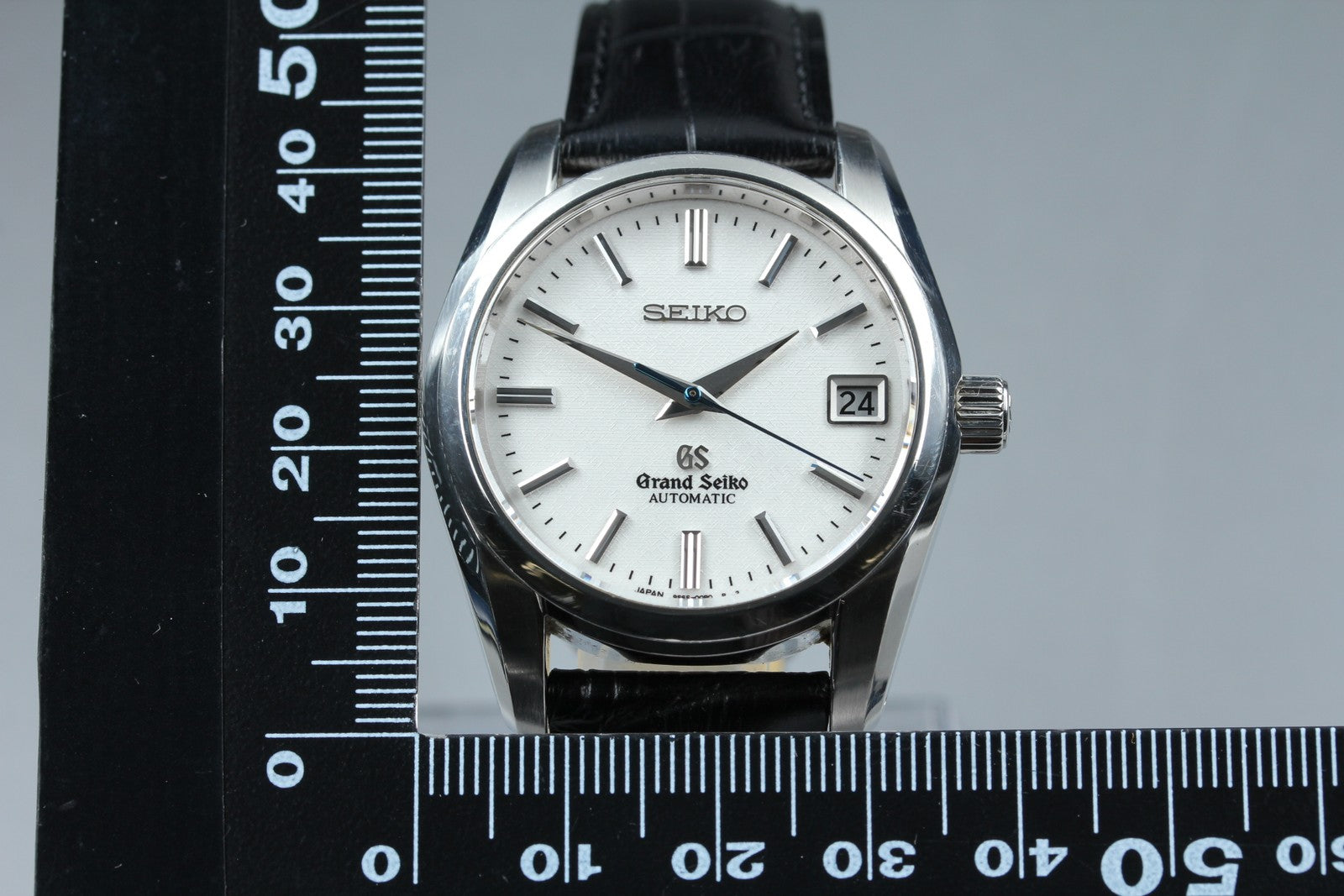 SEIKO Grand Seiko GS 9S65-00B0 SBGR087 Automatic Silver Men's Watch 36mm JAPAN