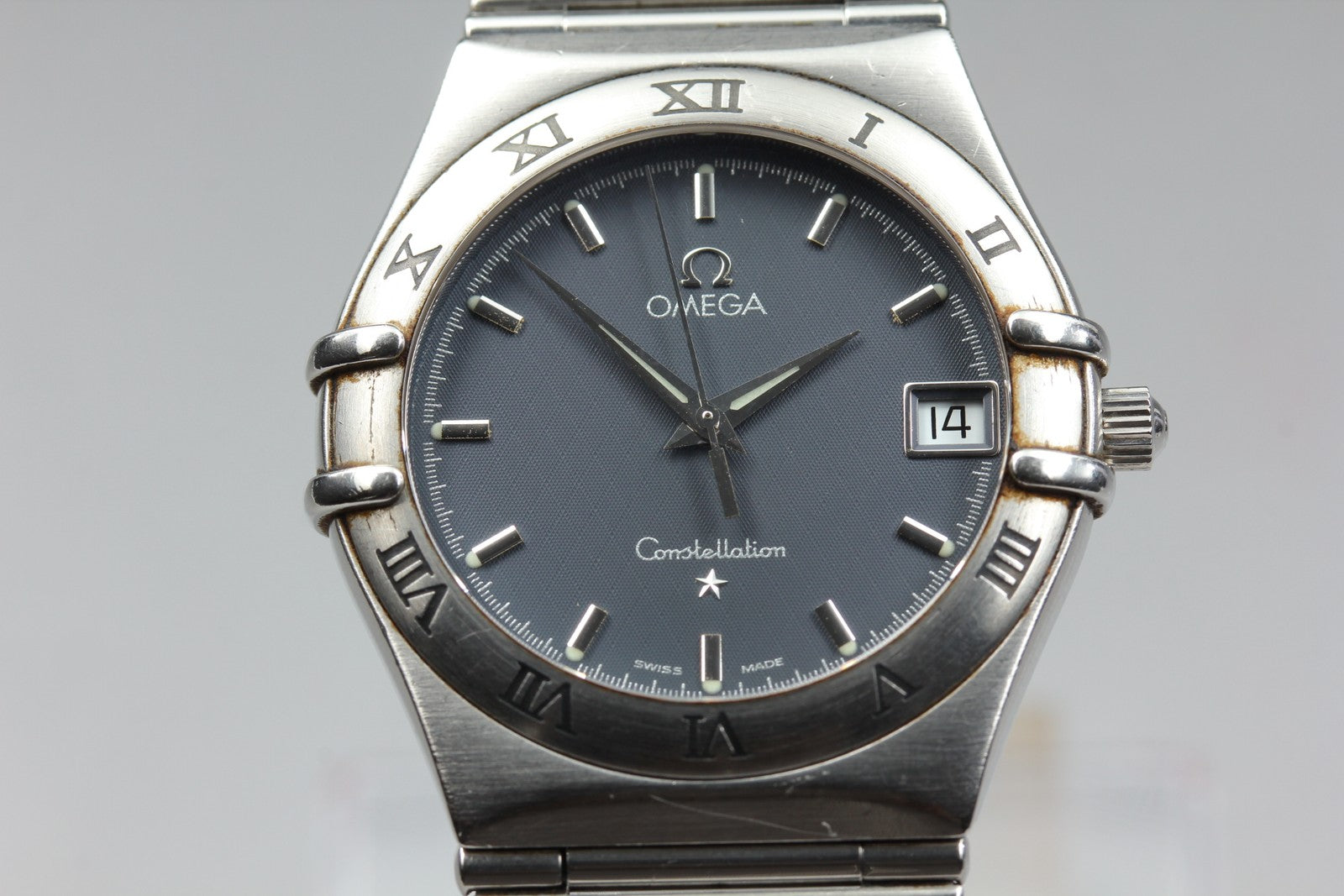 New Batt Vintage OMEGA Constellation 1512.4 Quartz Women's Watch 33mm JAPAN